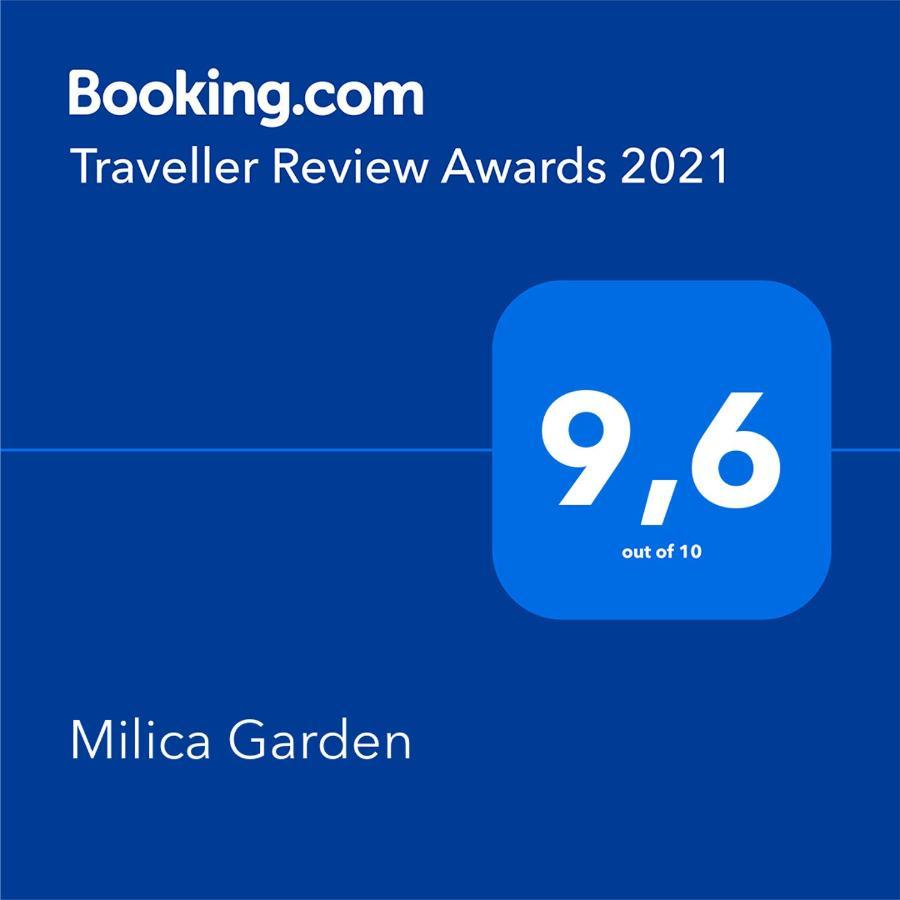Апартаменты Milica Garden Првич Шепурине Экстерьер фото